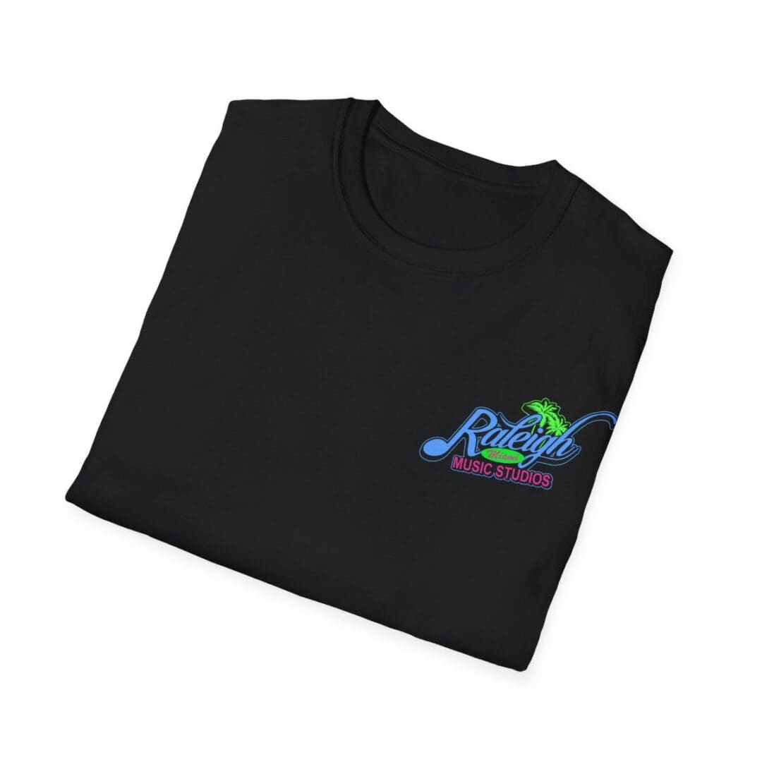 Black Raleigh Music Studios T-shirt.