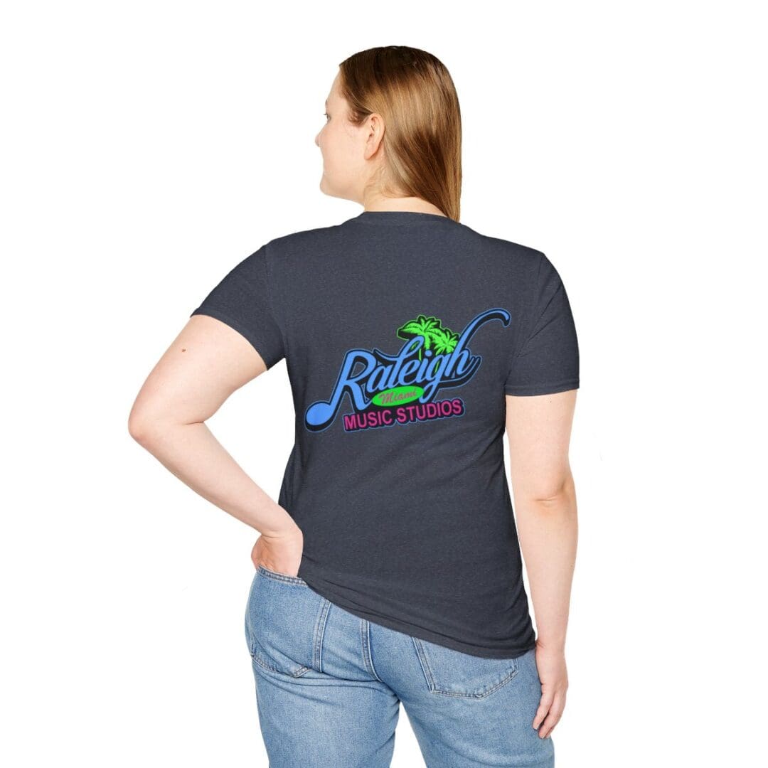 Raleigh Music Studios T-shirt back.
