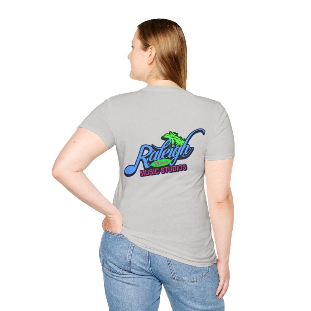 Raleigh Music Studios T-shirt back.