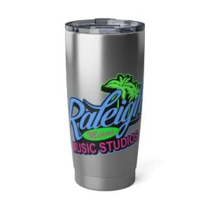 Raleigh Miami Music Studios tumbler.
